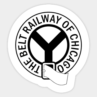 The Belt Railway of Chicago Sticker